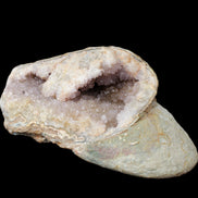 Pink and Violet Amethyst slipper geode 260*190*115mm 3500g in sunlight - Rocks and Things Store