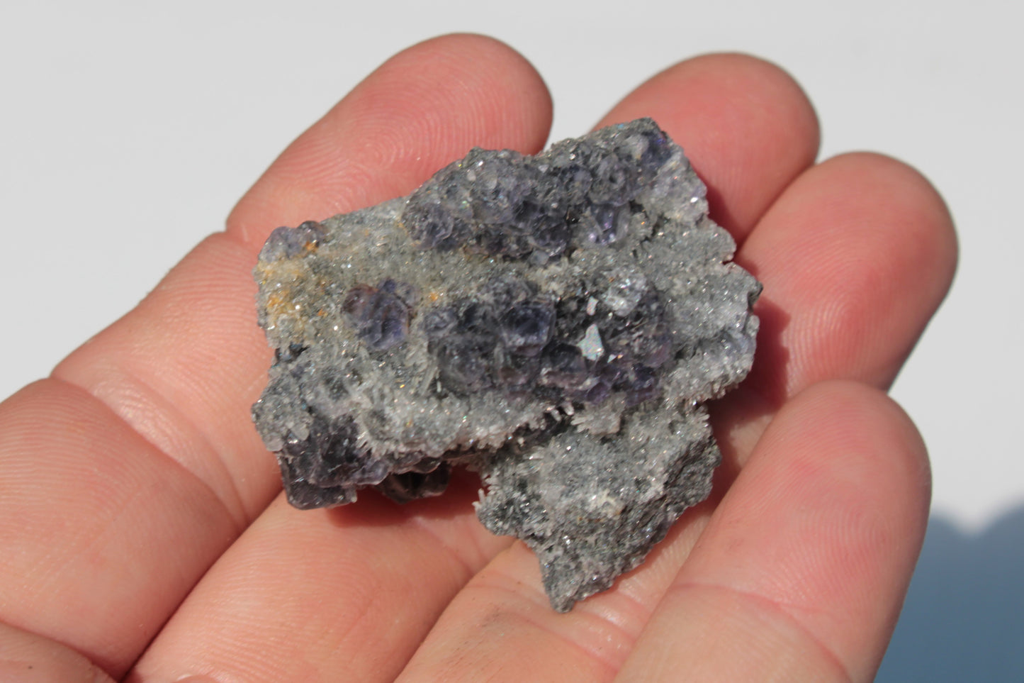 Purple Fluorite from Mongolia 25g Rocks and Things