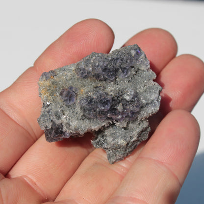 Purple Fluorite from Mongolia 25g Rocks and Things