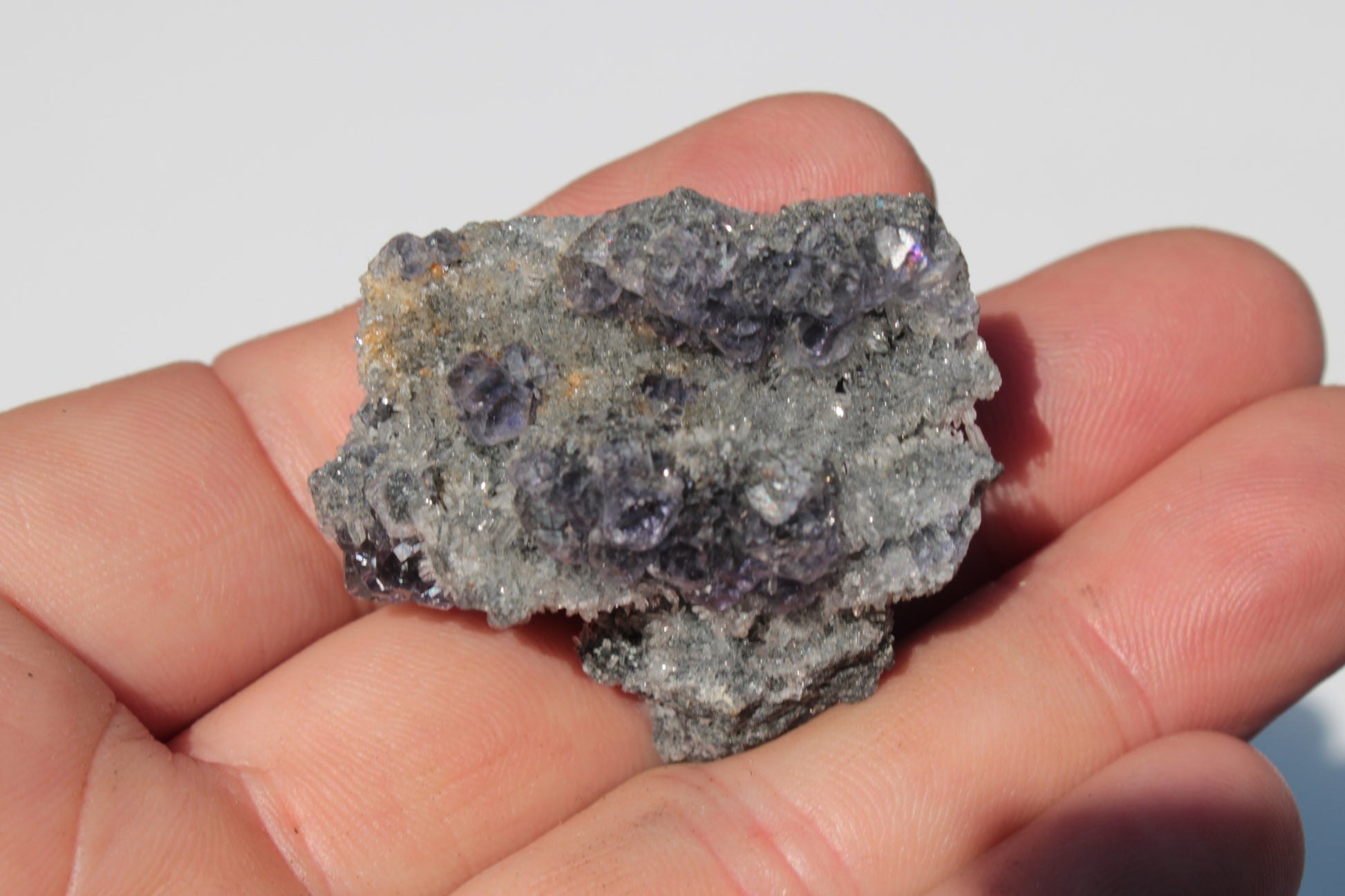 Purple Fluorite from Mongolia 25g Rocks and Things