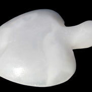 Mangano Calcite hand-carved apple 41-49g Rocks and Things