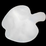 Mangano Calcite hand-carved apple 41-49g Rocks and Things