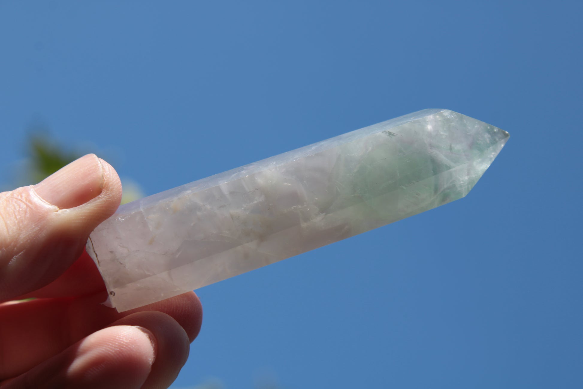 Fluorite wand 80g Rocks and Things