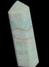 Pistachio Calcite obelisk 131*37*30mm 324g in sunlight - Rocks and Things Store