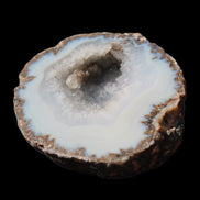 Agate geode 72*63*23mm 169g in sunlight - Rocks and Things Store