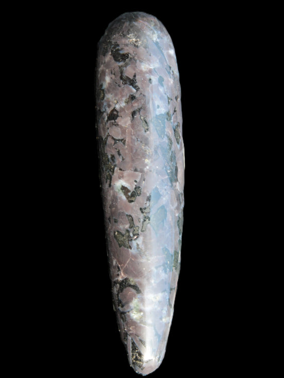 Indigo Gabbro massage wand from Himalaya 114mm 131g Rocks and Things