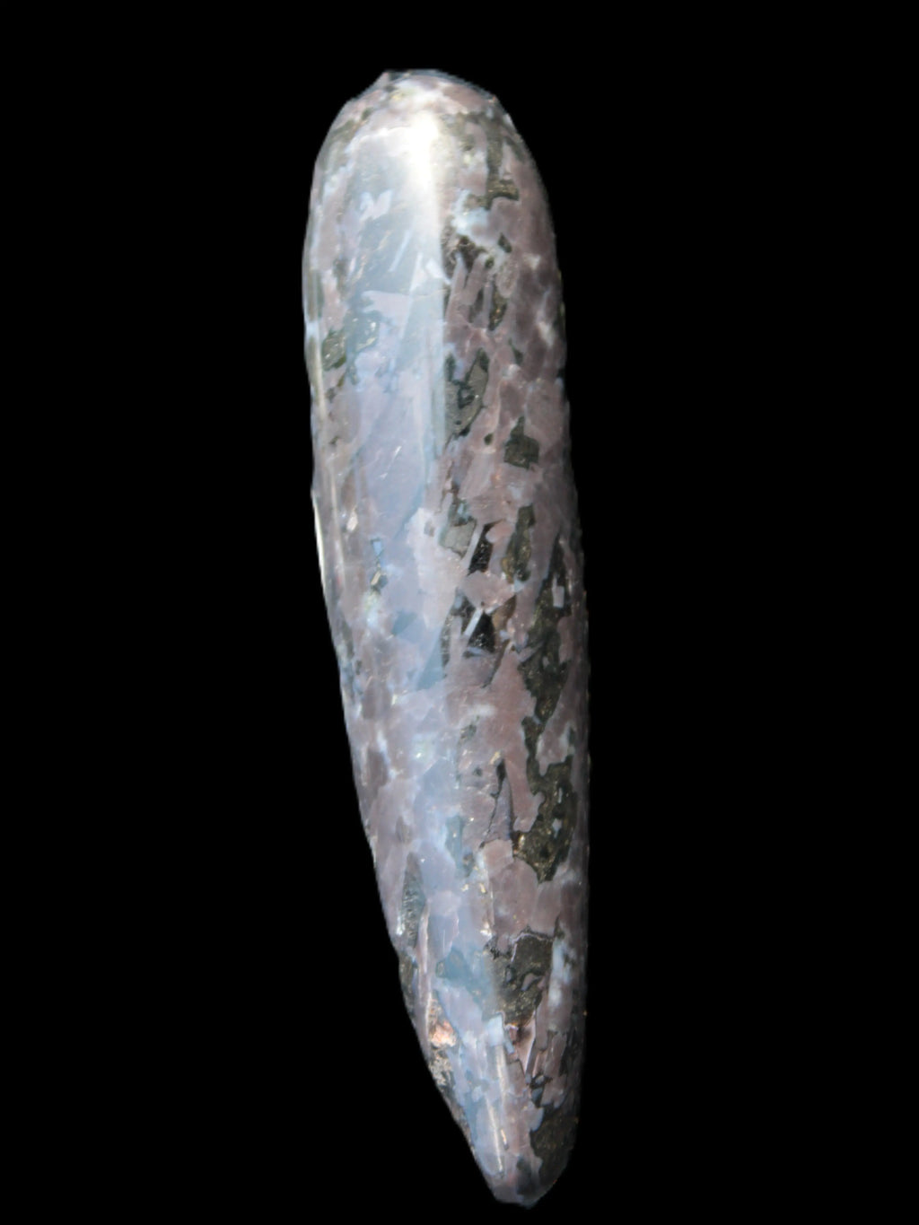 Indigo Gabbro massage wand from Himalaya 114mm 131g Rocks and Things