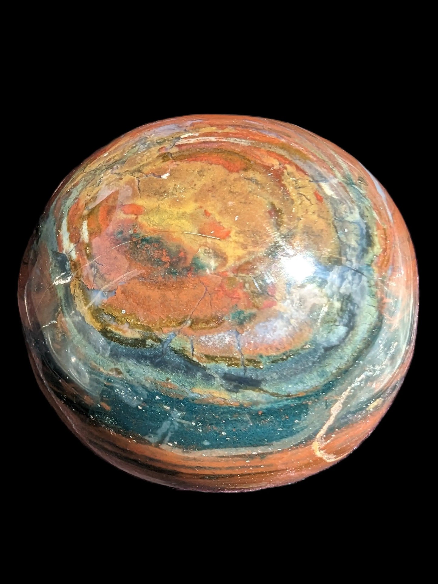 Jasper sphere 62mm 320g Rocks and Things