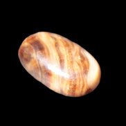 Dark Chocolate Calcite tumble polished stone 25-30mm  8-10g Rocks and Things Store