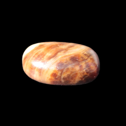 Dark Chocolate Calcite tumble polished stone 25-30mm  8-10g Rocks and Things Store
