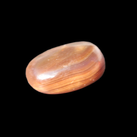 Dark Chocolate Calcite tumble polished stone 25-30mm 8-10g Rocks and Things Store