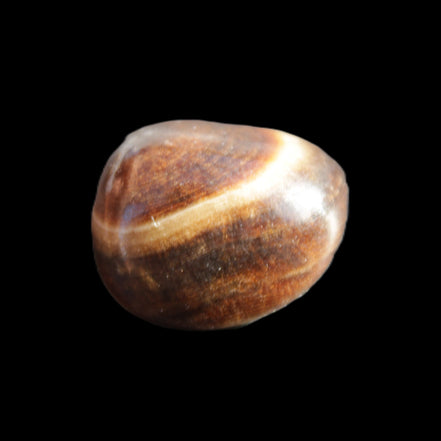 Dark Chocolate Calcite tumble polished stone 25-30mm 8-10g Rocks and Things Store