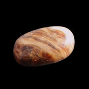 Dark Chocolate Calcite tumble polished stone 25-30mm 8-10g Rocks and Things Store