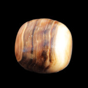 Chocolate Calcite polished stone 20-27g Rocks and Things Store