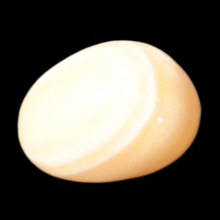 Lemon Calcite tumbled stone 25-30g Rocks and Things Store