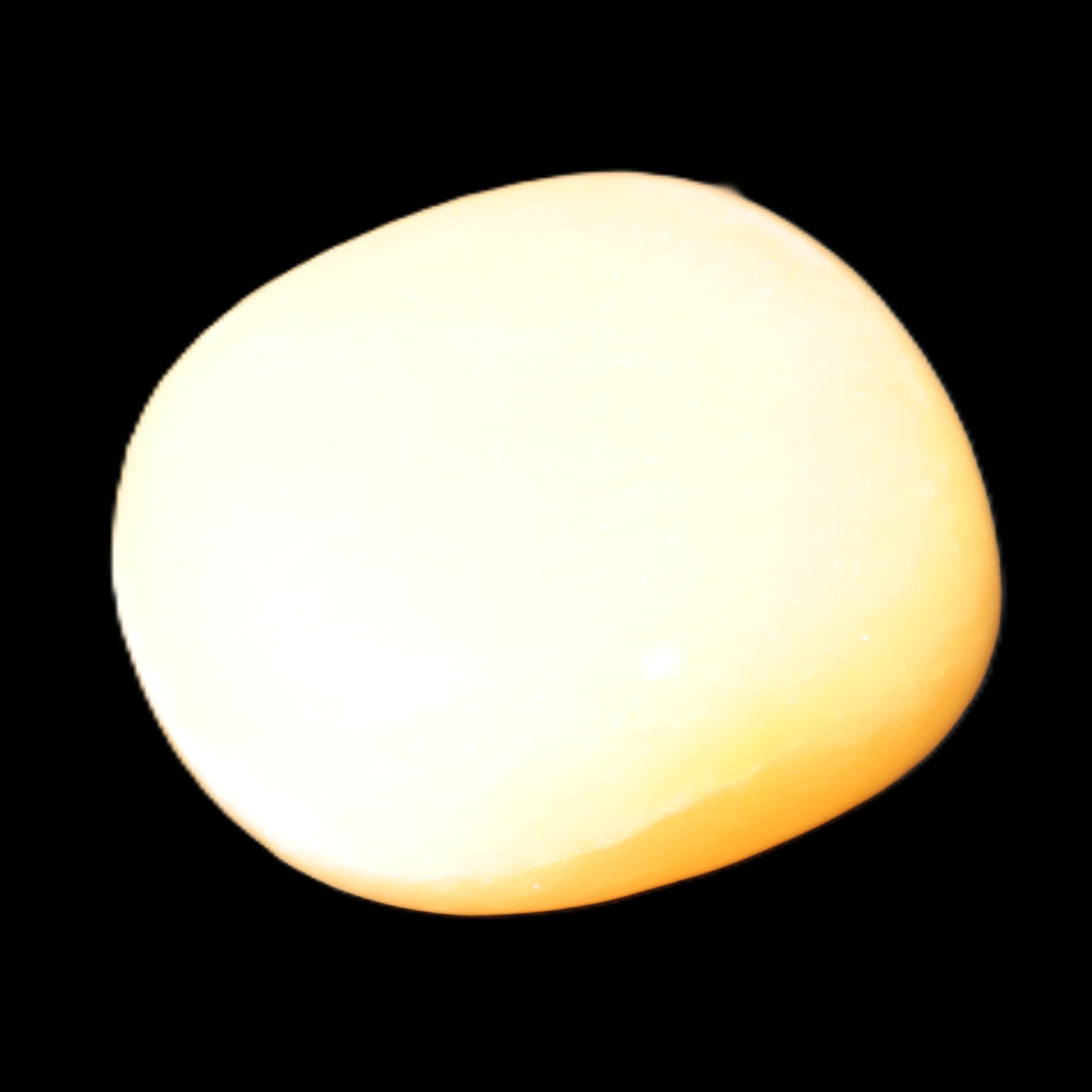 Lemon Calcite tumbled stone 25-30g Rocks and Things Store