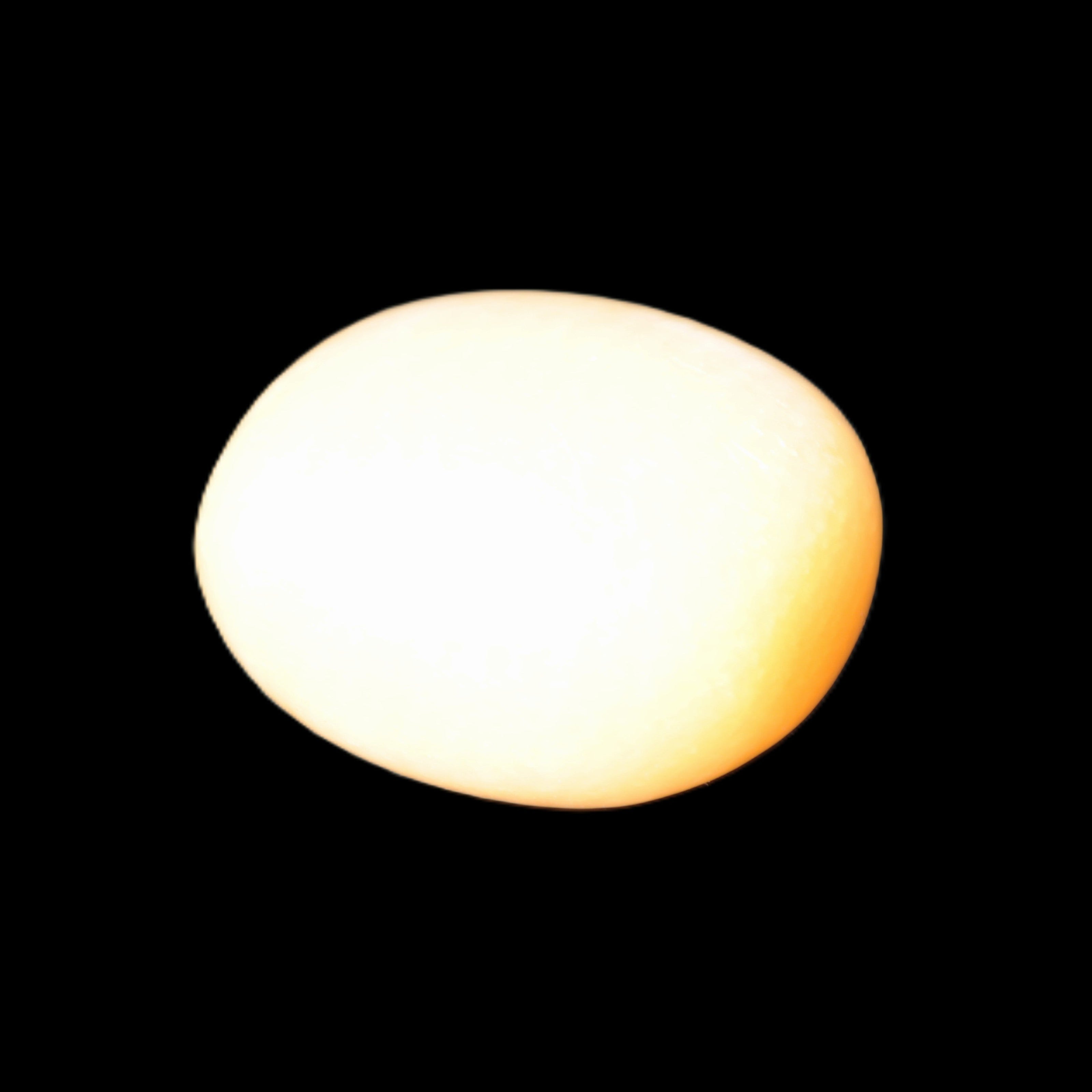 Lemon Calcite tumbled stone 21-24g Rocks and Things Store