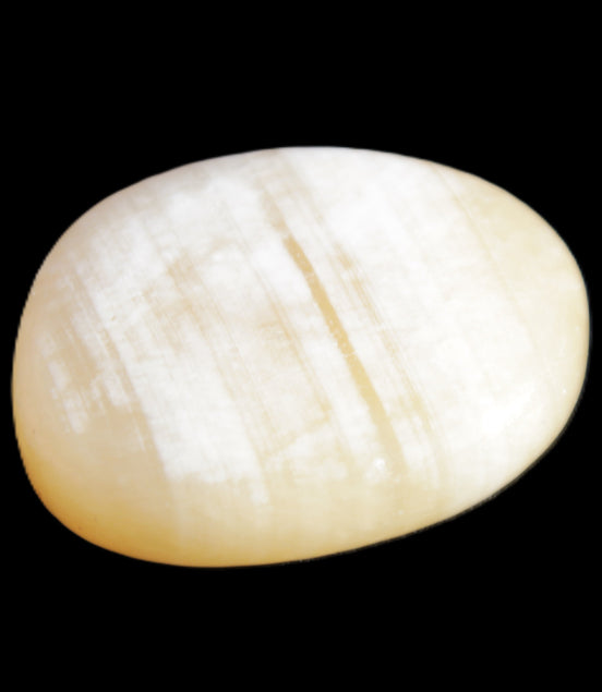 Lemon Calcite tumbled stone 20-29mm 15-18g Rocks and Things