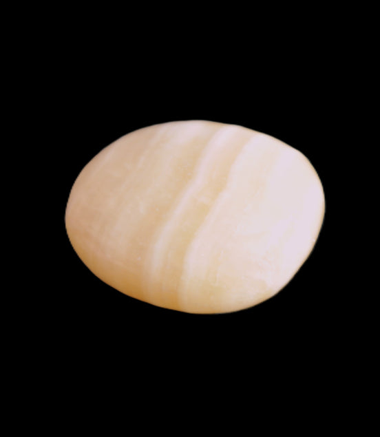 Lemon Calcite tumbled stone 20-29mm 15-18g Rocks and Things