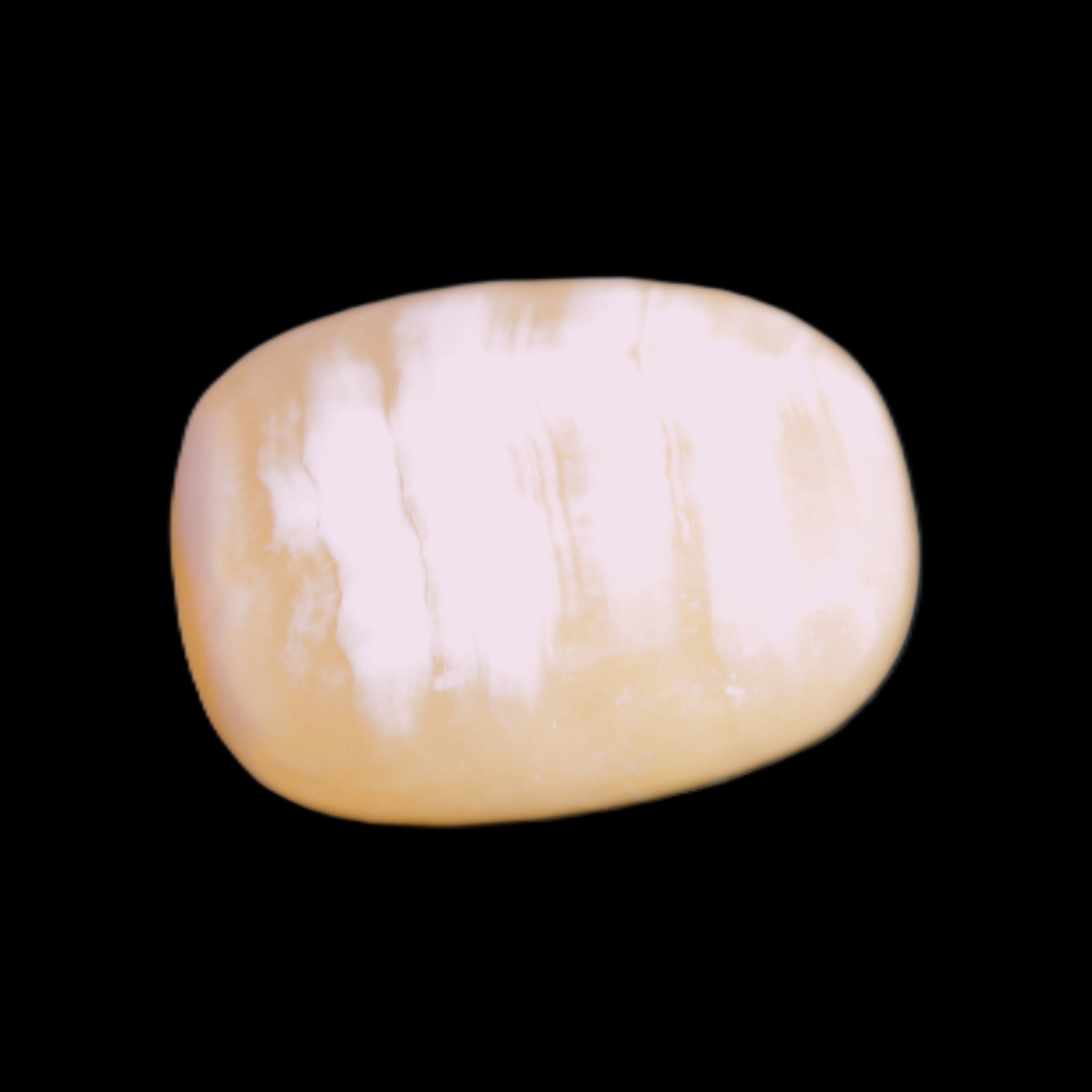 Lemon Calcite tumbled stone 20-29mm 15-18g Rocks and Things