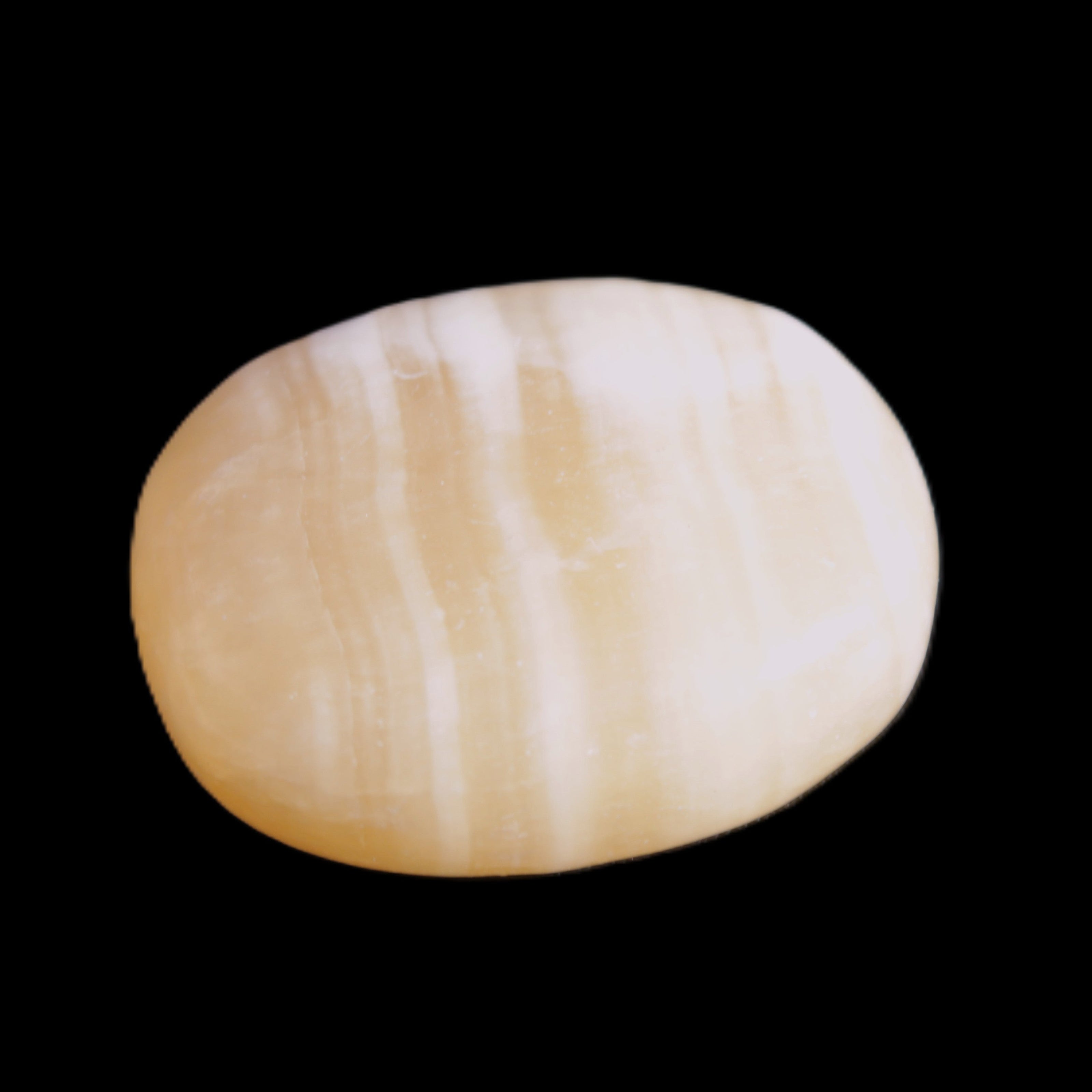 Lemon Calcite tumbled stone 20-29mm 15-18g Rocks and Things