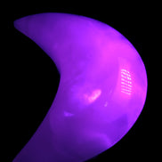 Mangano Calcite moon 72*101mm 171g Rocks and Things Store