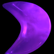 Mangano Calcite moon 72*101mm 171g Rocks and Things Store