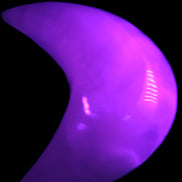 Mangano Calcite moon 72*101mm 171g Rocks and Things Store