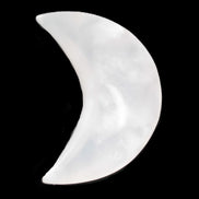 Mangano Calcite moon 72*101mm 171g Rocks and Things Store