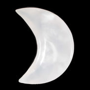 Mangano Calcite moon 72*101mm 171g Rocks and Things Store