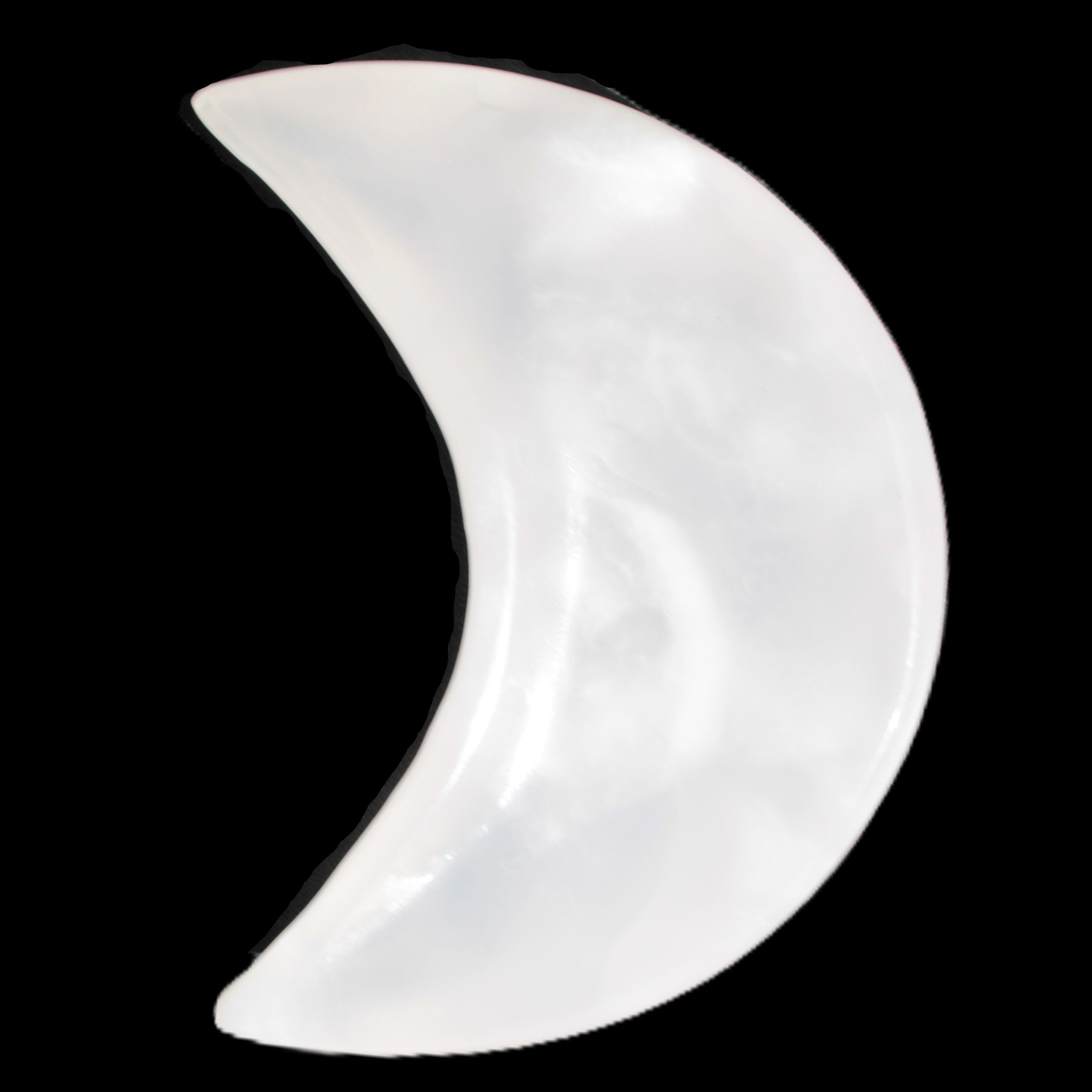 Mangano Calcite moon 72*101mm 171g Rocks and Things Store