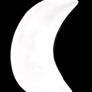 Mangano Calcite moon 72*101mm 171g Rocks and Things Store