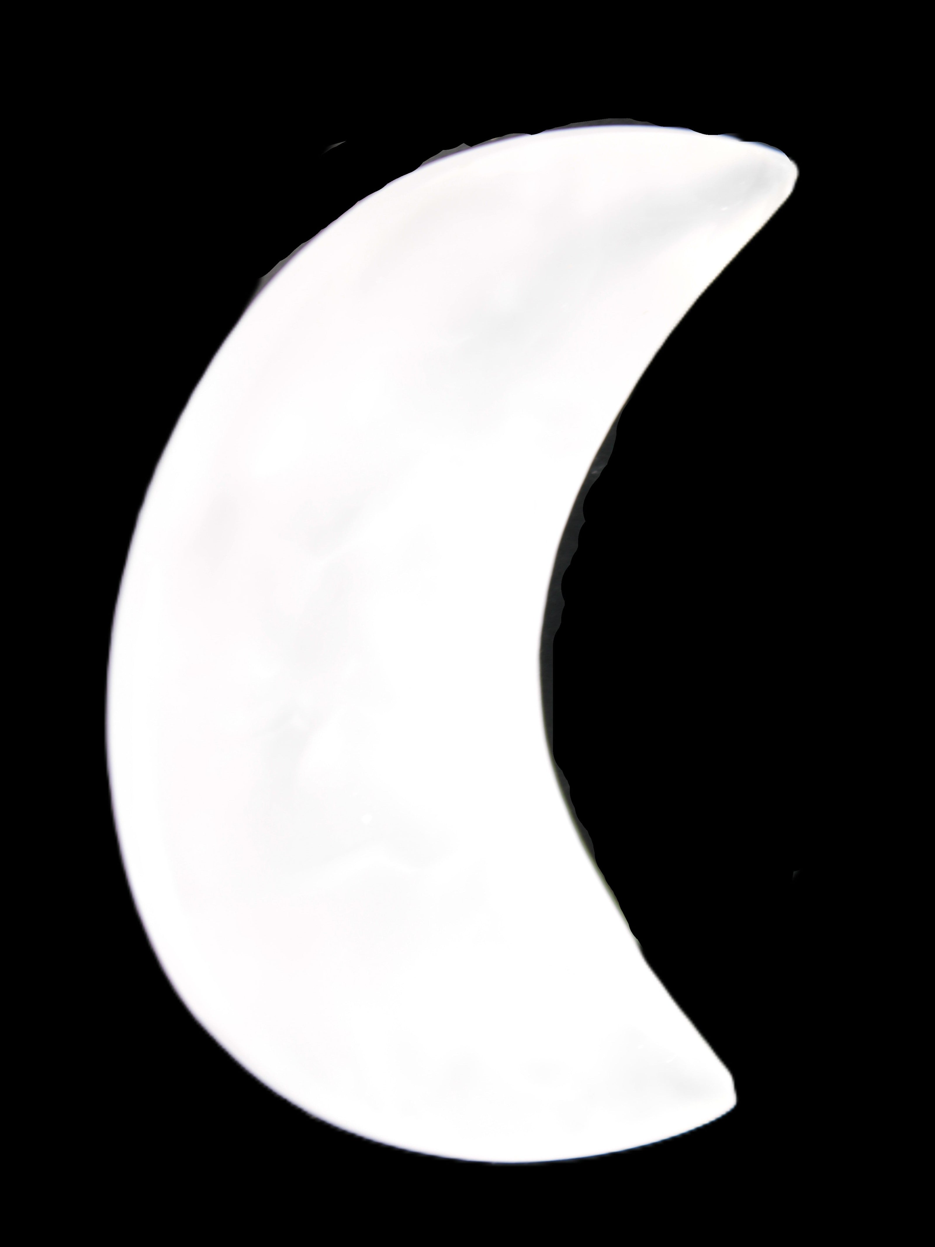 Mangano Calcite moon 72*101mm 171g Rocks and Things Store