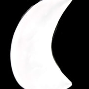 Mangano Calcite moon 72*101mm 171g Rocks and Things Store