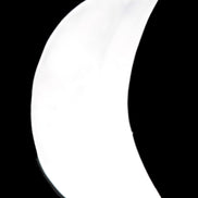 Mangano Calcite moon 72*101mm 171g Rocks and Things Store