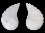 Mangano Calcite angel wings 60/62*115mm (178g & 192g) 380g Rocks and Things Store