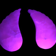 Mangano Calcite angel wings 60/62*115mm (178g & 192g) 380g Rocks and Things Store