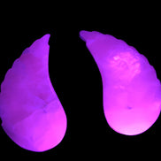 Mangano Calcite angel wings 60/62*115mm (178g & 192g) 380g Rocks and Things Store