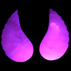 Mangano Calcite angel wings 60/62*115mm (178g & 192g) 380g Rocks and Things Store