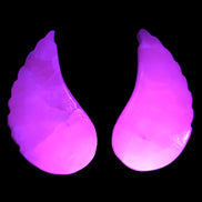 Mangano Calcite angel wings 60/62*115mm (178g & 192g) 380g Rocks and Things Store