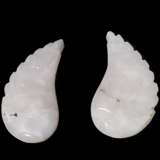 Mangano Calcite angel wings 60/62*115mm (178g & 192g) 380g (repaired) in sunlight - Rocks and Things Store
