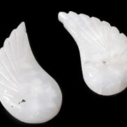 Mangano Calcite angel wings 60/62*115mm (178g & 192g) 380g Rocks and Things Store