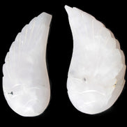 Mangano Calcite angel wings 60/62*115mm (178g & 192g) 380g Rocks and Things Store
