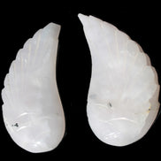 Mangano Calcite angel wings 60/62*115mm (178g & 192g) 380g Rocks and Things Store