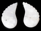 Mangano Calcite angel wings 60/62*115mm (178g & 192g) 380g Rocks and Things Store