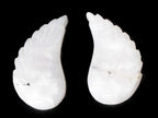 Mangano Calcite angel wings 60/62*115mm (178g & 192g) 380g Rocks and Things Store