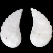 Mangano Calcite angel wings 60/62*115mm (178g & 192g) 380g Rocks and Things Store