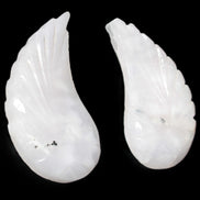 Mangano Calcite angel wings 60/62*115mm (178g & 192g) 380g Rocks and Things Store