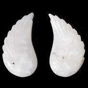 Mangano Calcite angel wings 60/62*115mm (178g & 192g) 380g Rocks and Things Store