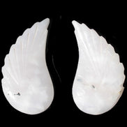 Mangano Calcite angel wings 60/62*115mm (178g & 192g) 380g Rocks and Things Store